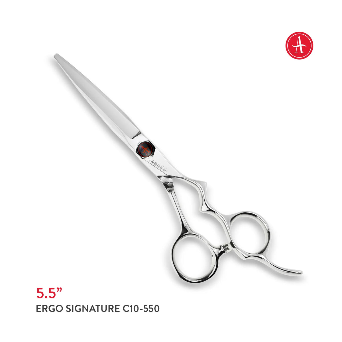 Ergo hair cutting shear, 5.5 inch, on a white background