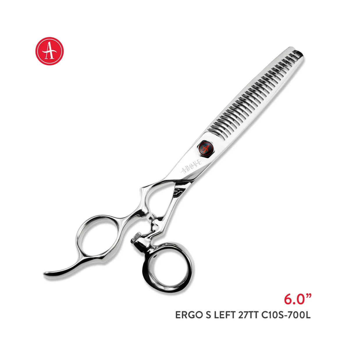 Left-handed Ergo Texturizing Swivel no-line blending shear